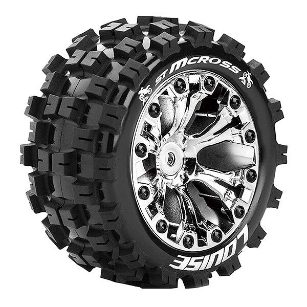 Louise RC ST-MCRoss 1:10 Soft 0 Offset Chrome EP Stampede 2 (L-T3272SC)