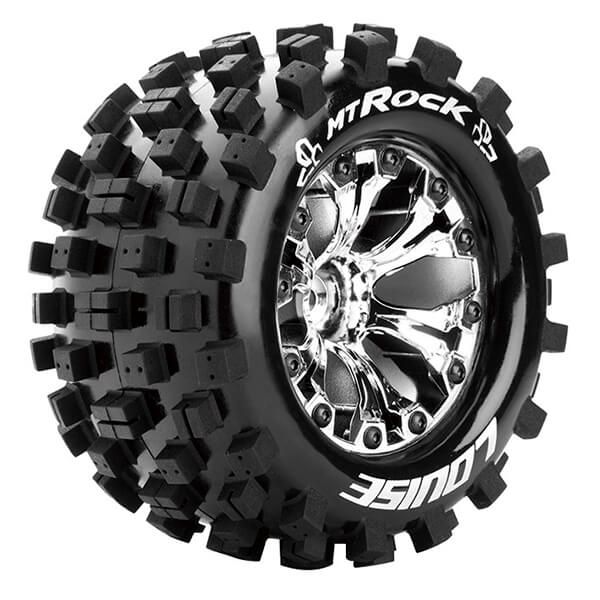 Louise RC MT-Rock 1:10 Soft 0 Offset Chrome EP Stampede 2wd (L-T3275SC)