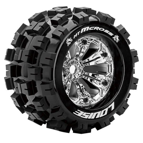 Louise RC MT-MCRoss 1:8 Sport 0 Offset Chrome EP E-Maxx Fr (L-T3276C)