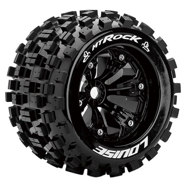 Louise RC MT-Rock 1:8 Sport 0 Offset Black EP E-Maxx Fr &amp; (L-T3277B)