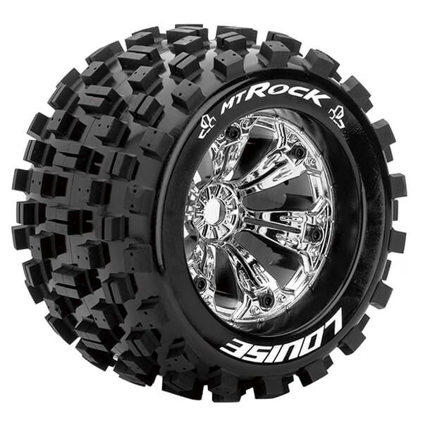 Louise RC MT-Rock 1:8 Sport 0 Offset Chrome EP E-Maxx Fr &amp; (L-T3277C)