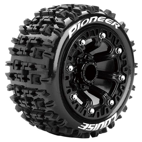Louise RC ST-Pioneer 1:16 Soft Black Trx 1:16 E-Revo Fr &amp; (L-T3278SB)