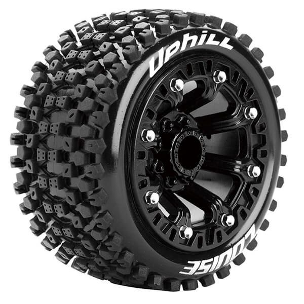 Louise RC ST-Uphill 1:16 Soft Black Trx 1:16 E-Revo Fr &amp; R (L-T3279SB)