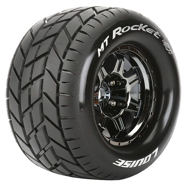 Louise RC MT-Rocket 1:8 Sport 1/2&quot; Offset Hex 17mm Black Chrome (L-T3320BCH)