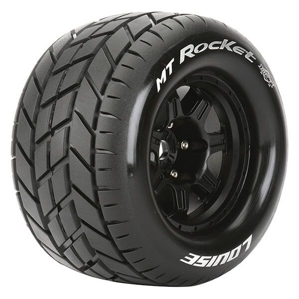 Louise RC MT-Rocket 1:8 Sport 1/2&quot; Offset Hex 17mm Black (L-T3320BH)