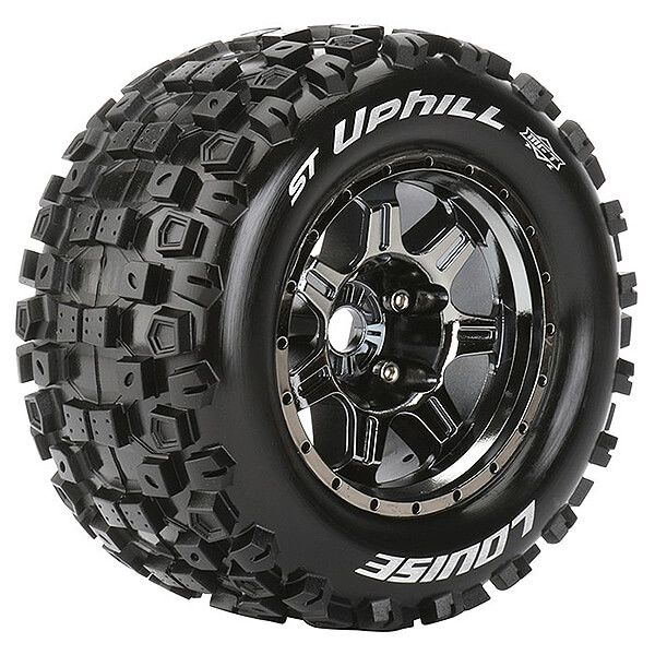 Louise RC ST-Uphill 1:8 Sport 1/2&quot; Offset Hex 17mm Black Chrome (L-T3326BCH)
