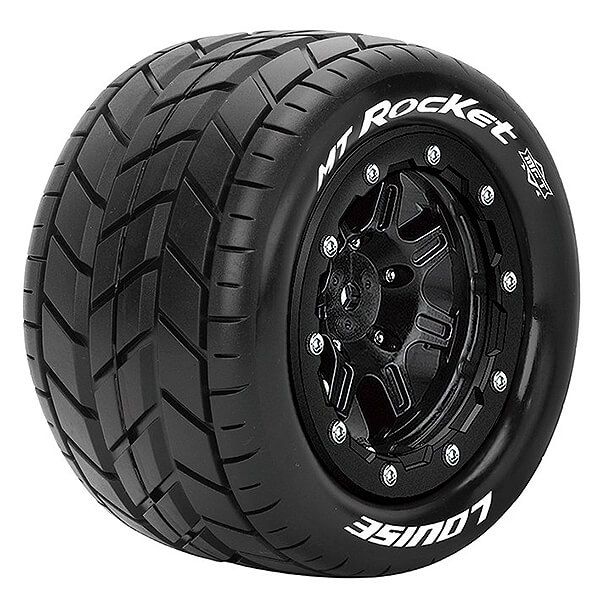 Louise RC MT-Rocket T-Maxx Soft 1/2&quot; Offset Hex 17mm Black (L-T3328SB)