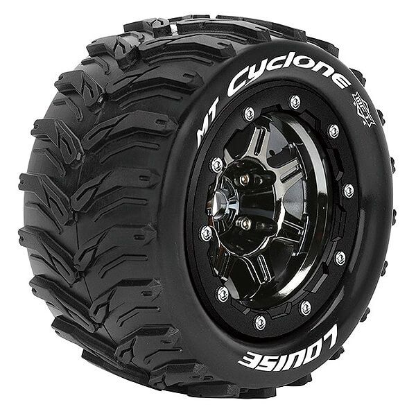 Louise RC MT-Cyclone T-Maxx Soft 1/2&quot; Offset Hex 17mm Black Chrome (L-T3331SBC)