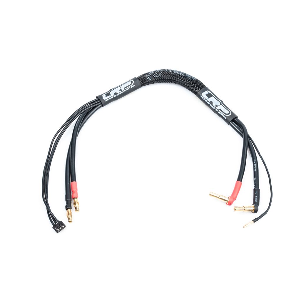 LRP 2S Charging Wire - 35cm - 4mm &amp; EHR 4/5mm 2mm (LRP499002)