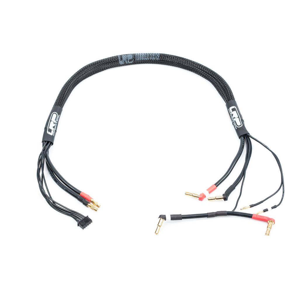 LRP 2x 2S-Charging Wire - 60cm - 4mm &amp; XH 4/5mm 2mm (LRP499100)