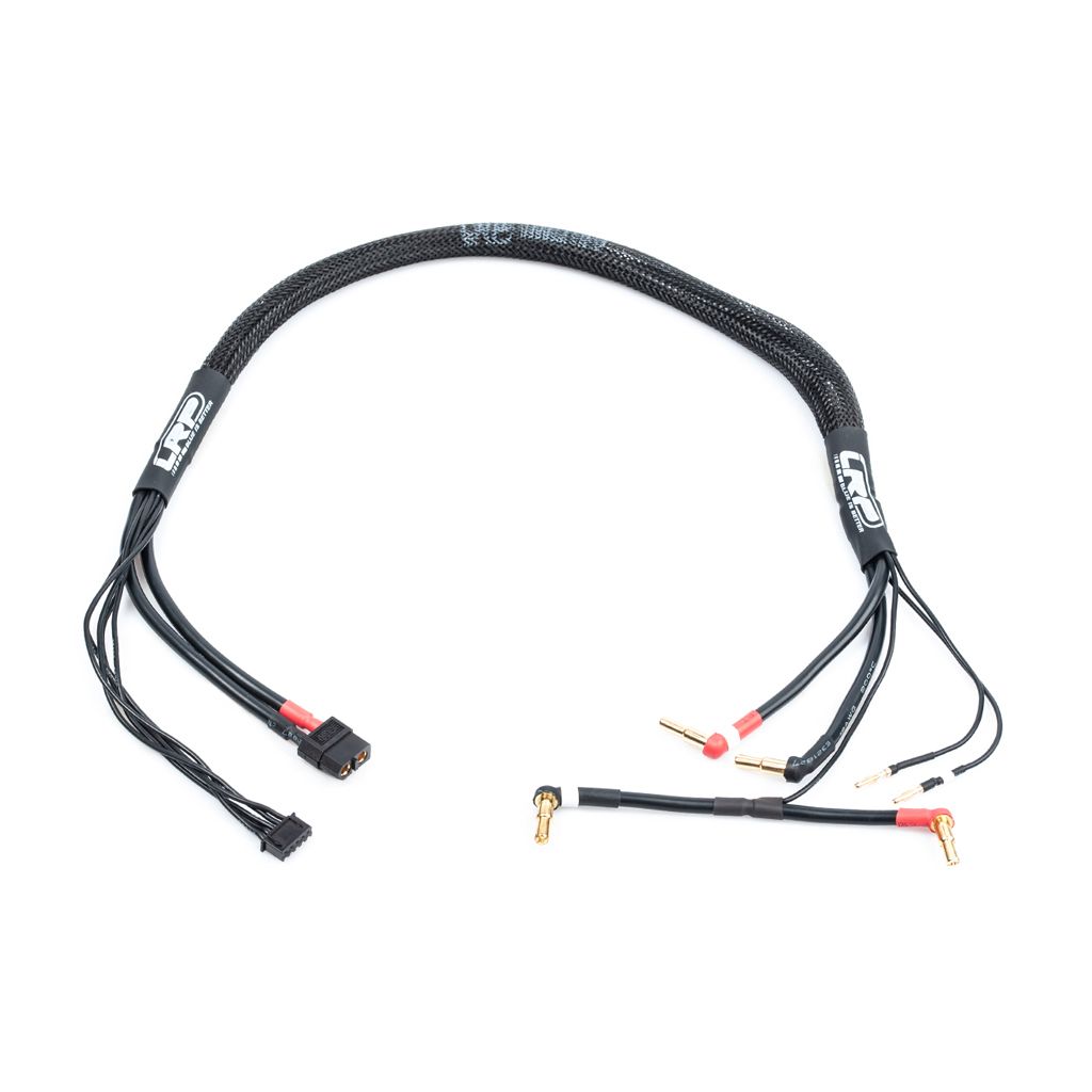 LRP 2x 2S-Charging Wire - 60cm - XT60 &amp; XH 4/5mm 2mm (LRP499101)