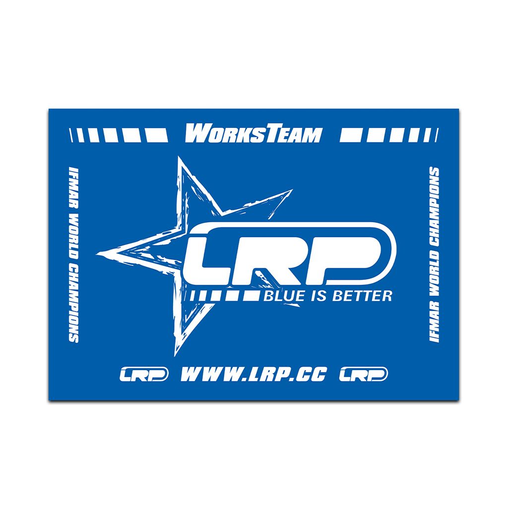 LRP Pit Towel Star WT (100x70cm)  (LRP63544)