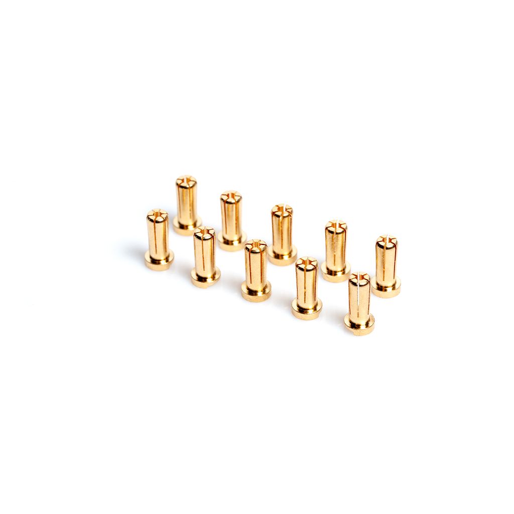 LRP 5mm Gold Connectors - Works Team - 10pk (14mm) (LRP65955)