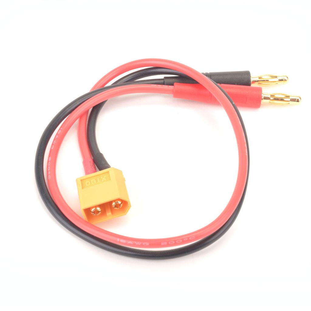 Monkey King Banana to XT60 - 16AWG - 300mm - 1pc (MK3042)