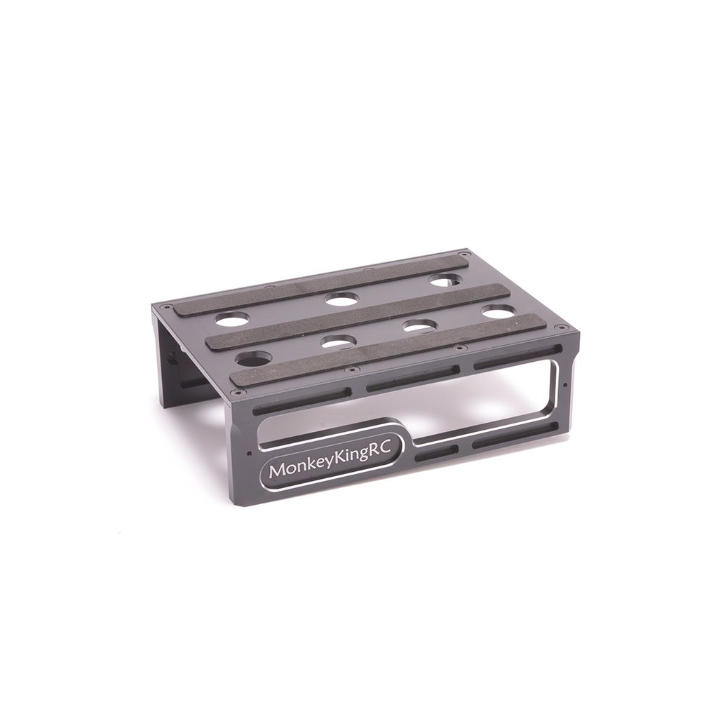 Monkey King RC Aluminium Luxury Car Stand 1:10th, 1:8th - Black (MK5972BK)