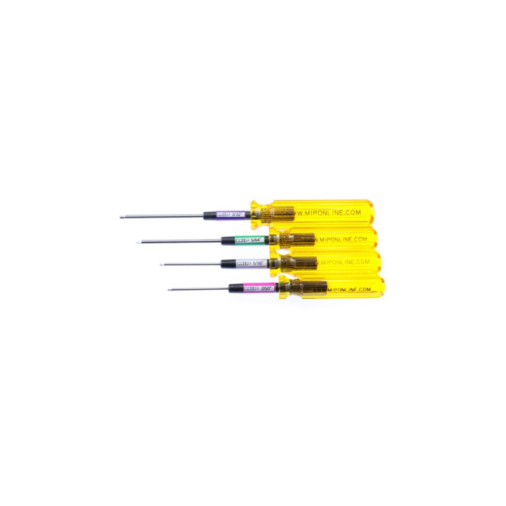 MIP Hex Driver Wrench Set-SAE Std 4pc (MIP9501)