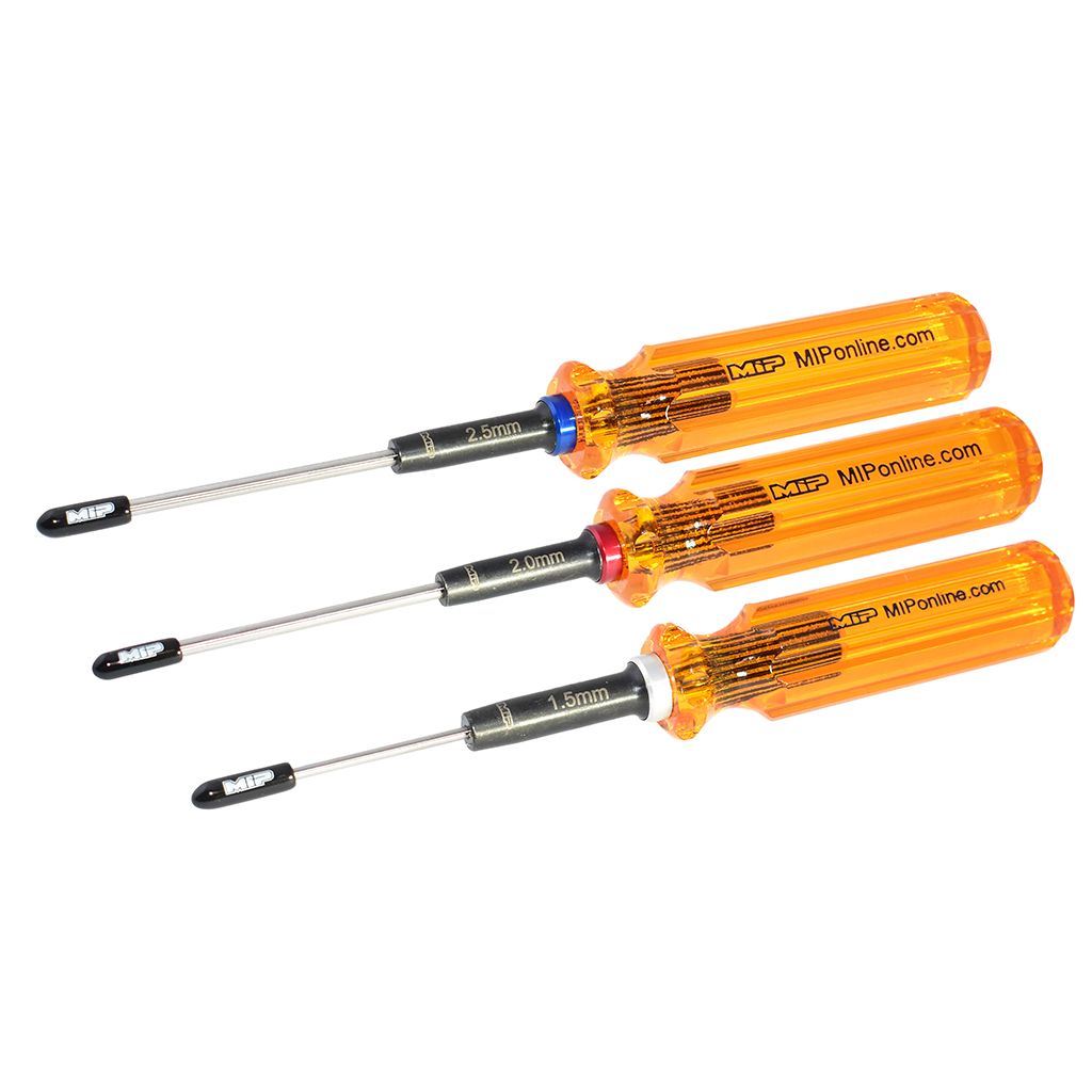 MIP Hex Driver Set GEN 2, Metric 1.5mm, 2.0mm, &amp; 2.5mm  (MP9602)