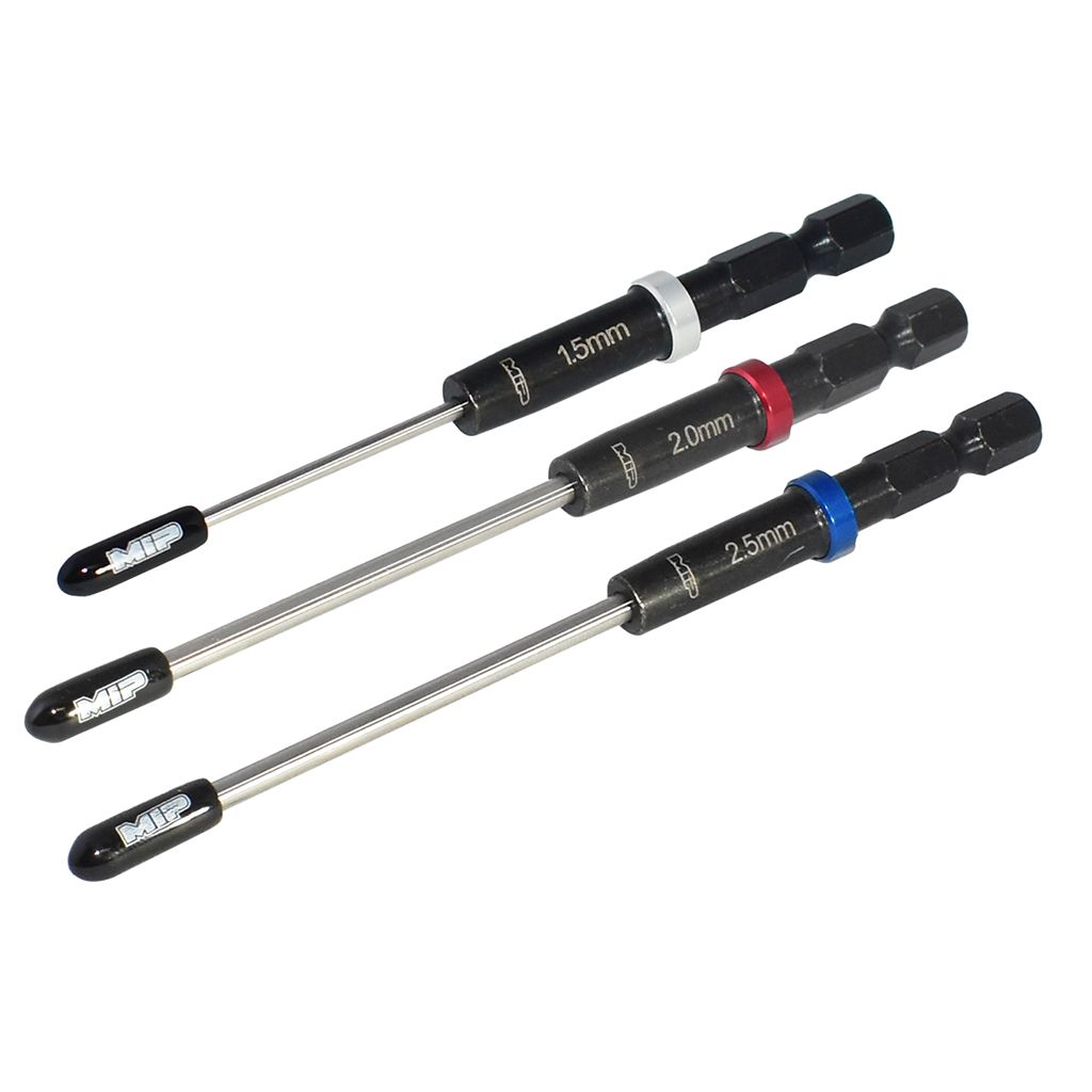 MIP Spd Tip Hex Driver Wrench Set Gen 2 Metric 3pc (MP9612)