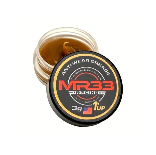 MR33 Anti Wear Grease &quot;by 1up&quot; (3g) - Gold (MR33-AWG)