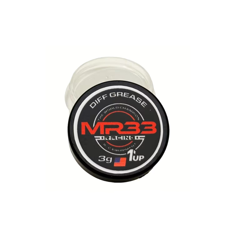 MR33 Ball Diff Grease &quot;by 1up&quot; (3g) - White (MR33-BDG)