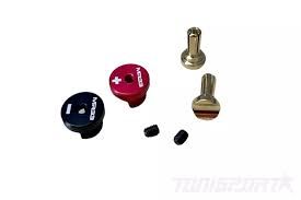 MR33 Heatsink Gold Connector Set 4mm - Red/Black (2) (MR33-HSGC4-RB)