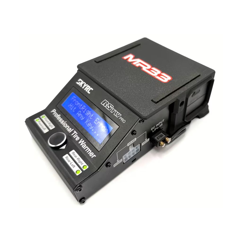 MR33 Tyre Warmer PLUS+ 4S Battery Mount Set (MR33-TWP)