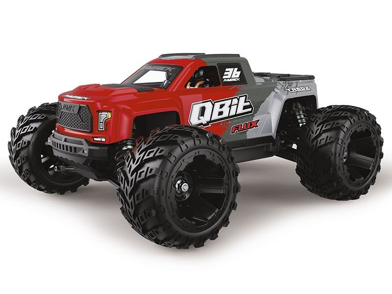 Maverick Qbit MT Flux 1/16th Monster Truck - Red (MV151005)