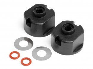 Maverick Diff Case / Seals With Washers 2pcs Strada and EVO (MV22025)