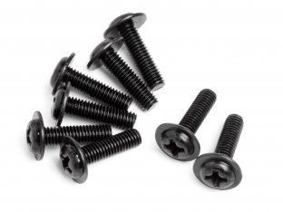 Maverick DOMED HEAD DISC SCREW M3X10 (8 ) (MV22126)