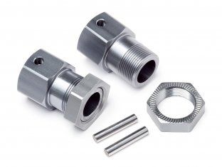 Maverick Wheel Hexes / Pins With Nuts Pr (Blackout MT) (MV24020)
