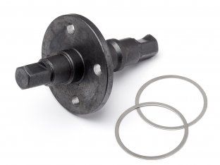 Maverick Centre Locked Diff. Shaft (Blackout MT) (MV24026)