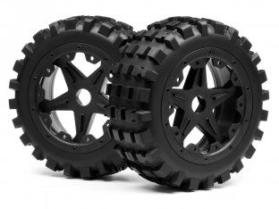 Maverick Blackout XB Mounted Wheel And Tyre Set (Front) Pr (MV24170)