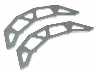 Maverick Chassis Side Plate Gunmetal 2Pcs (Scout Rc) (MV25023)
