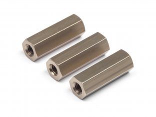 Maverick Rear Chassis Brace Hex Posts 16mm (3Pcs) (MV29051)