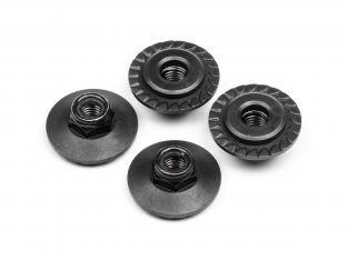 Maverick Flanged Lock Nut M5X8mm (4Pcs) (MV29092)