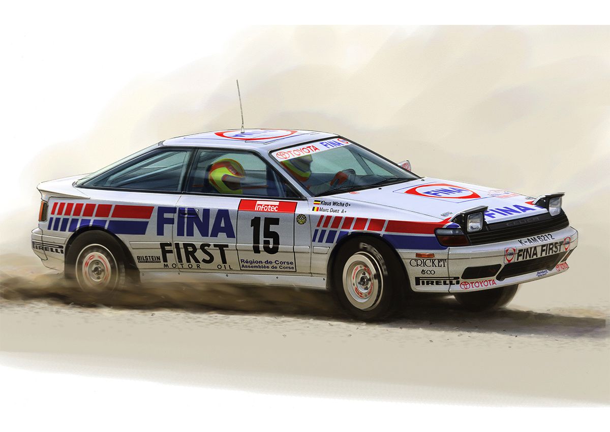 NuNu Toyota Celica Gt4 St165 &#039;91 Tour De Corse ÃŒfinaÃ®  (NU24015)