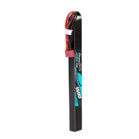 Gens Ace Airsoft 3S HV 1500mAh 45C with Deans (AK47 Long Stick) (O-GAS3H1500-45D)