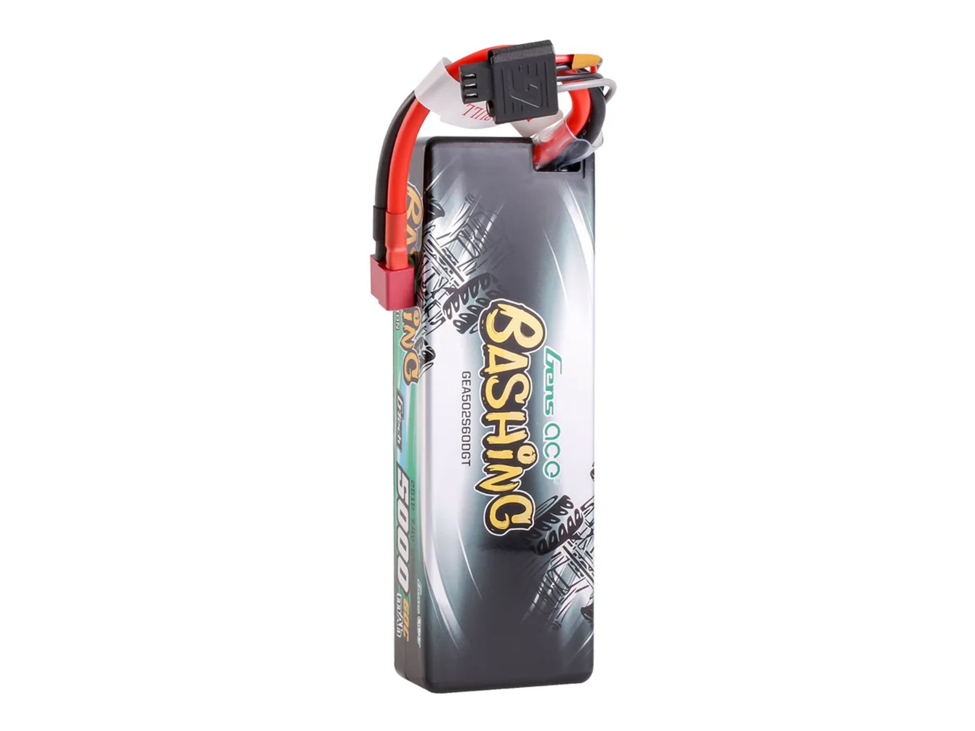 Gens Ace Li-Po G-Tech Car Hard Case 2S 7.4V 5000mAh 60C with T-Type (O-GTC2S5000-60T)