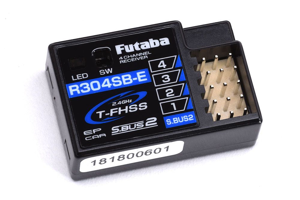 Futaba R304SB-E - 4 Channel Rx T-FHSS 2.4GHz (Electric) (FUT05102601-3)