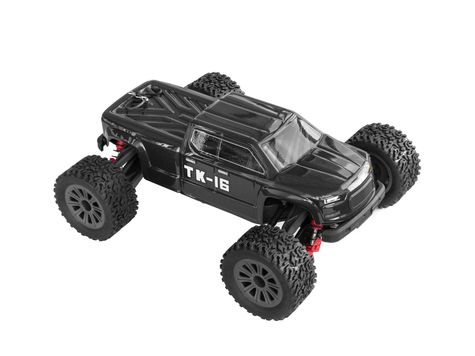 PD Racing 1:16 TK-16 Brushed Truck RTR - Black (PD303T-BLACK)