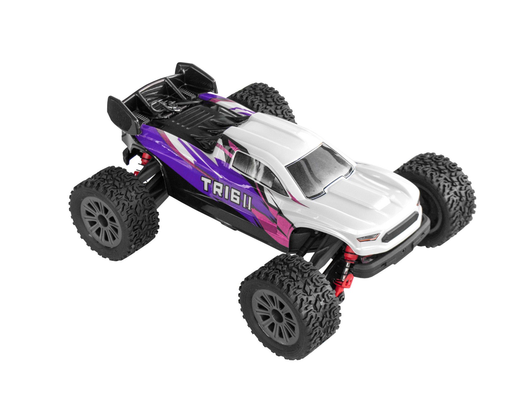PD Racing 1:16 TR-16II Brushed Truggy RTR - Purple, Pink, White (PD304T-PURPLE)
