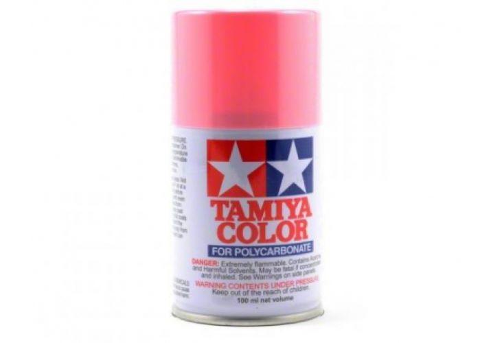 Tamiya PS Polycarbonate Clear Bodyshell Paint - Full Range - PS-11 Pink
