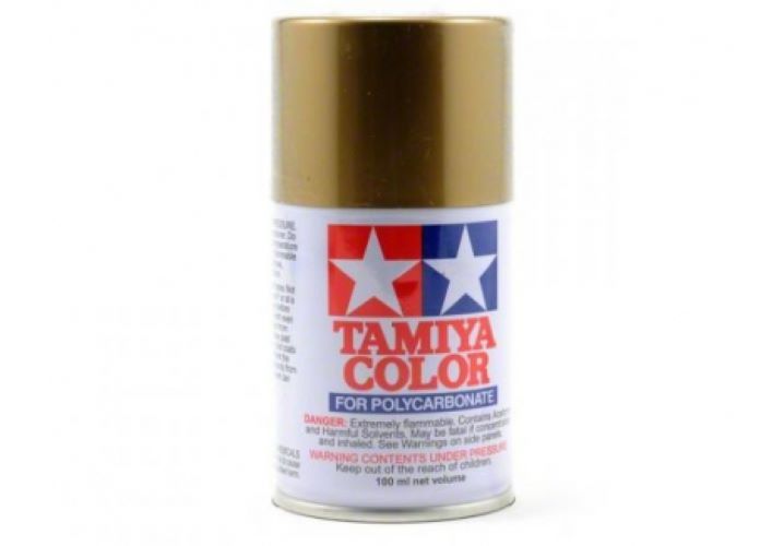 Tamiya PS Polycarbonate Clear Bodyshell Paint - Full Range - PS-13 Gold