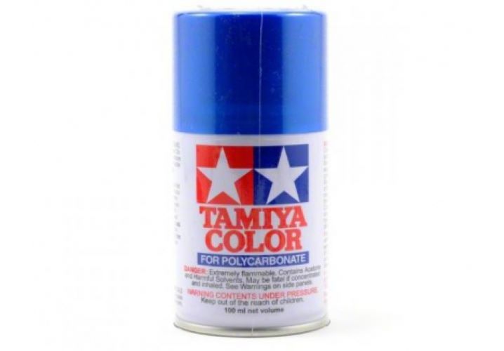 Tamiya PS Polycarbonate Clear Bodyshell Paint - Full Range - PS-16 Metallic Blue