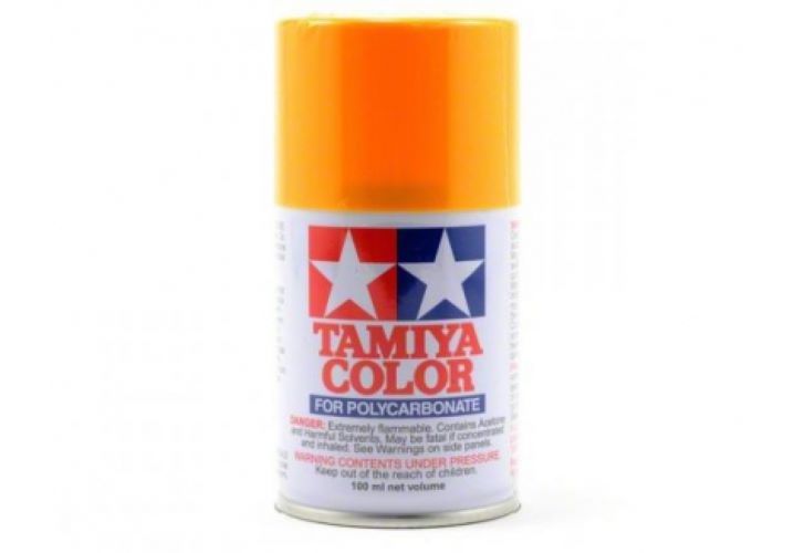 Tamiya PS Polycarbonate Clear Bodyshell Paint - Full Range - PS-19 Camel Yellow