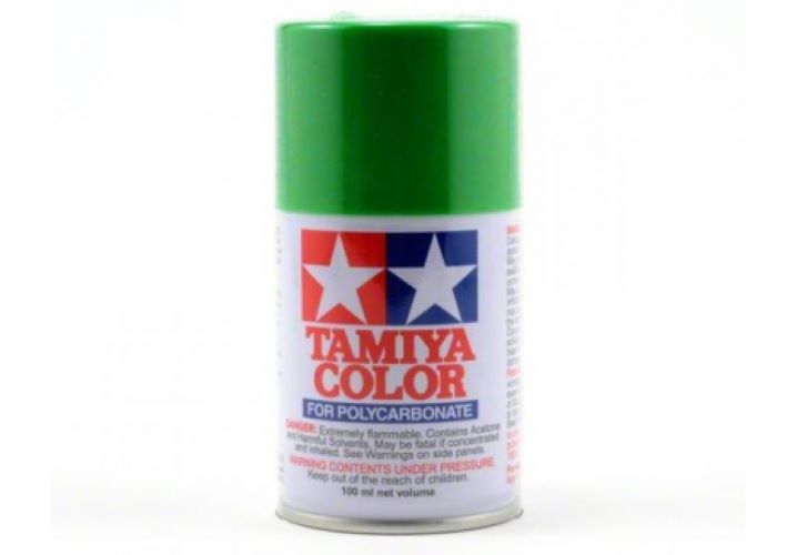 Tamiya PS Polycarbonate Clear Bodyshell Paint - Full Range - PS-21 Park Green