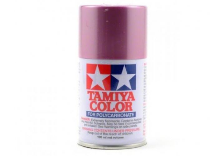 Tamiya PS Polycarbonate Clear Bodyshell Paint - Full Range - PS-50 Sparkling Pink Alumite