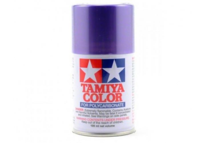 Tamiya PS Polycarbonate Clear Bodyshell Paint - Full Range - PS-51 Purple Anodised Aluminium