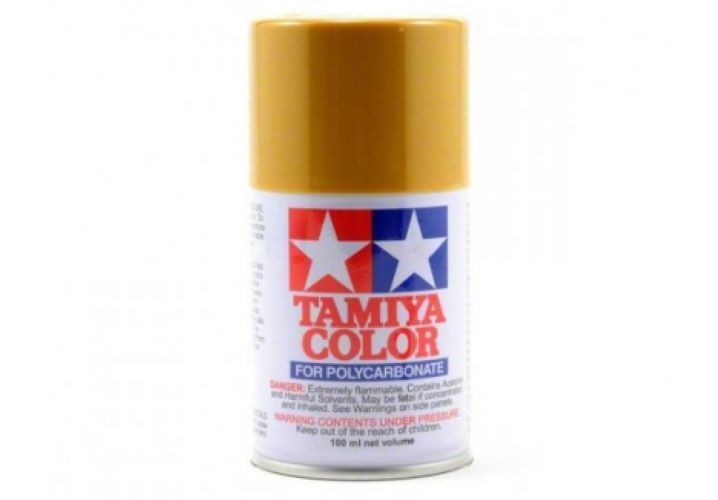 Tamiya PS Polycarbonate Clear Bodyshell Paint - Full Range - PS-56 Mustard Yellow