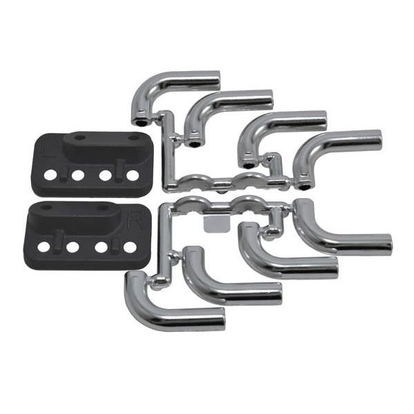 RPM Zoomies Mock Exhaust Headers - Chrome (RPM70853)